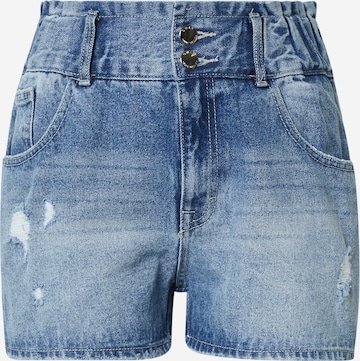 Loosefit Jean ONLY en bleu : devant