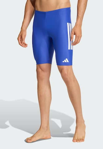 ADIDAS PERFORMANCE - Skinny Pantalón deportivo 'Jammer' en azul: frente