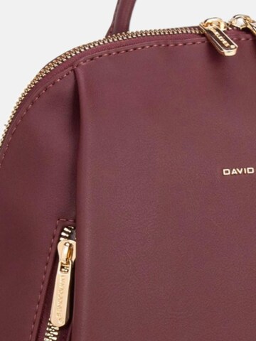 Zaino 'Zaino donna David Jones poliuretano' di David Jones in rosso