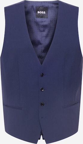 BOSS BlackPrsluk od odijela - plava boja: prednji dio