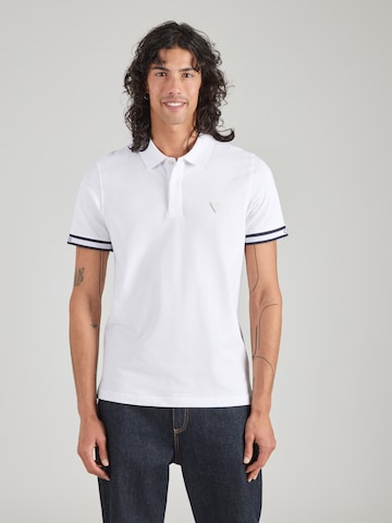 T-Shirt 'LYLE' GUESS en blanc : devant