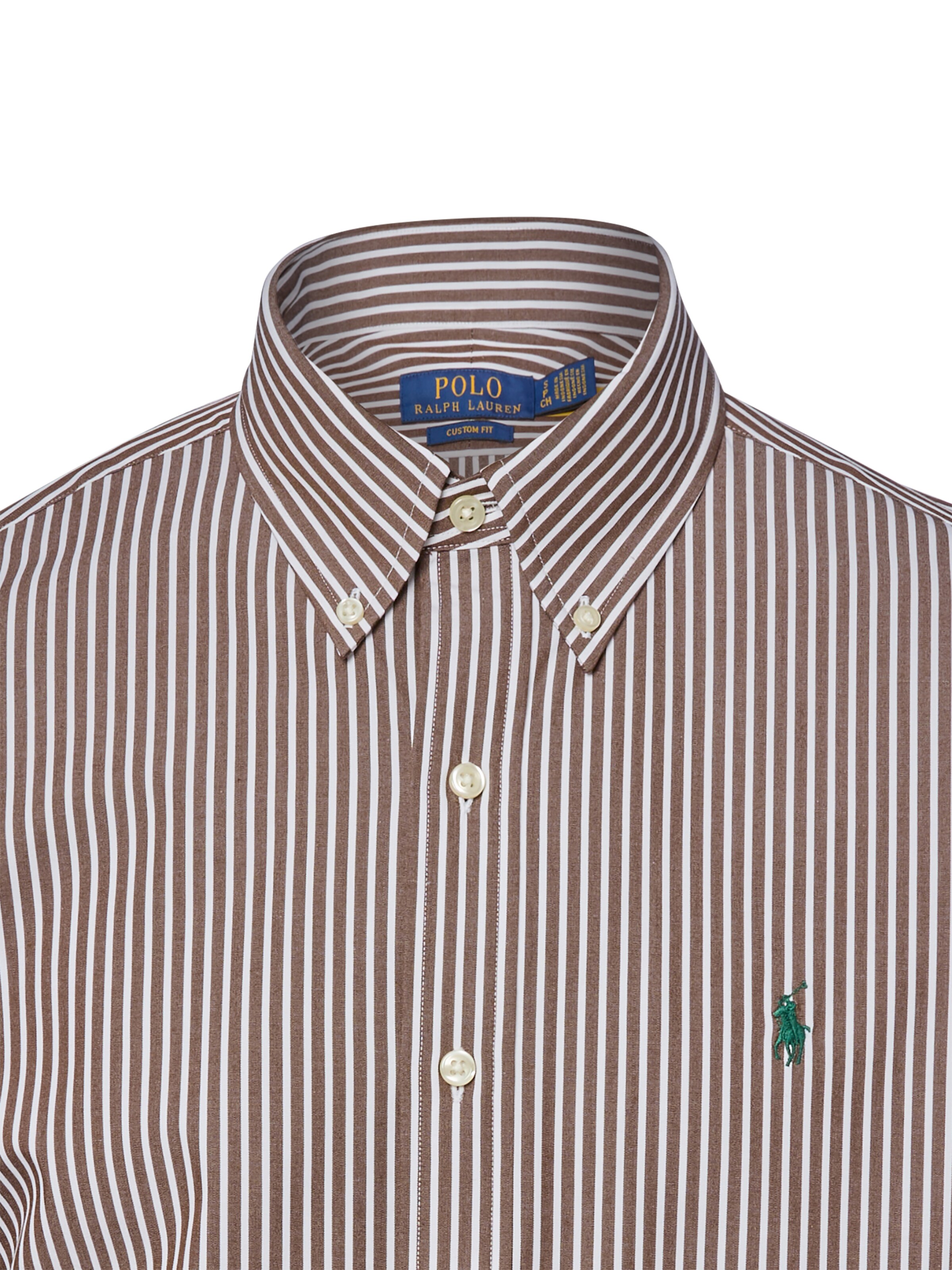 Coupe regular Chemise Polo Ralph Lauren en marron