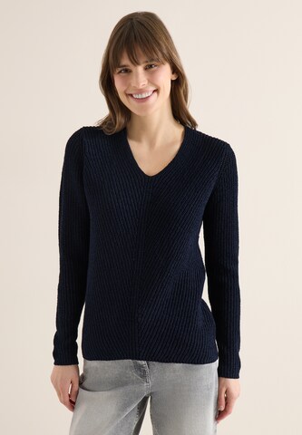 CECIL Pullover in Blau: Vorderseite