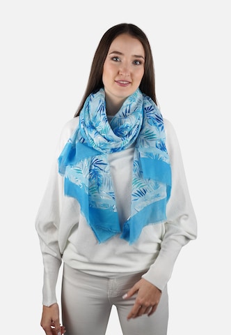 HARPA Sjaal 'SEDA' in Blauw: voorkant