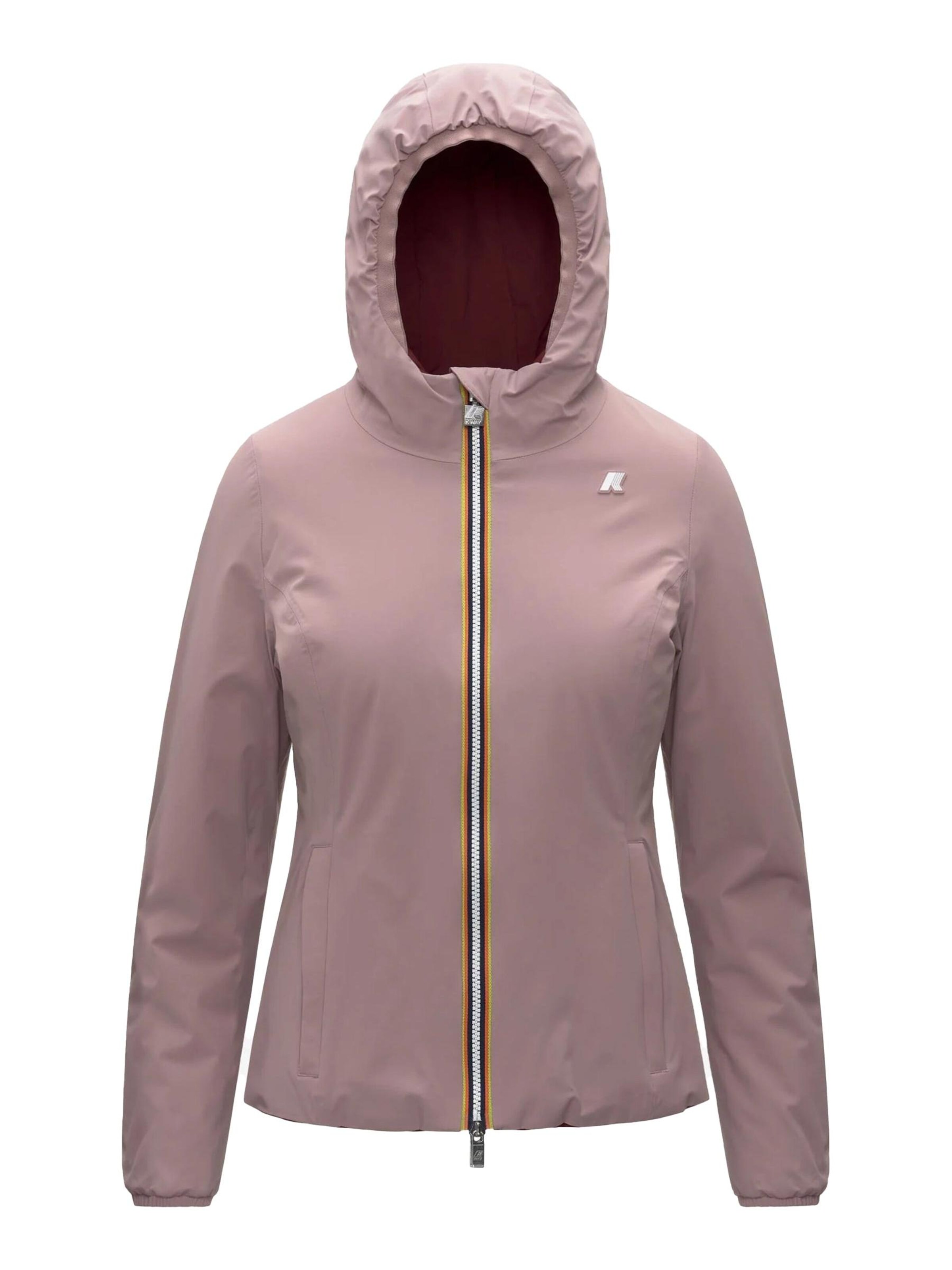K-Way Winter Jacket in Rose, Item view