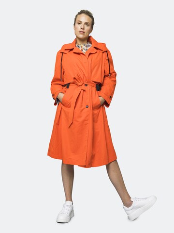 Lovely Sisters Between-Seasons Coat 'Celine' in Orange