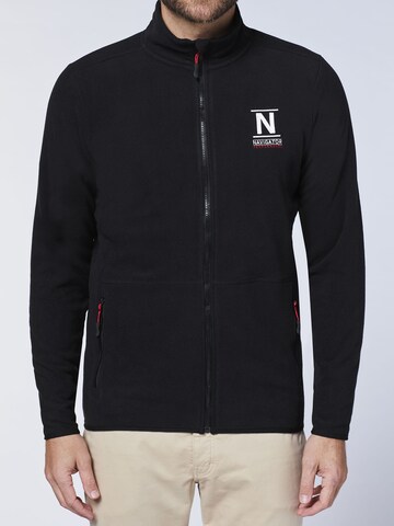 Navigator Fleece Jacket in Black