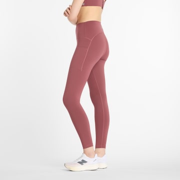 new balance Skinny Sportbroek in Rood