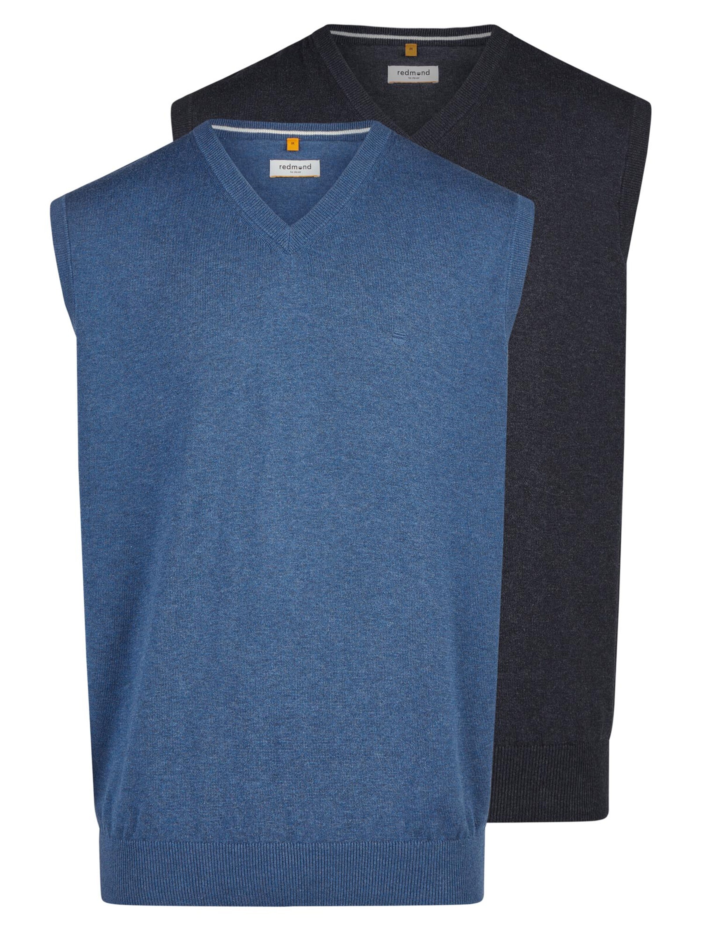 redmond Sweater 'Basic' in Blue: front