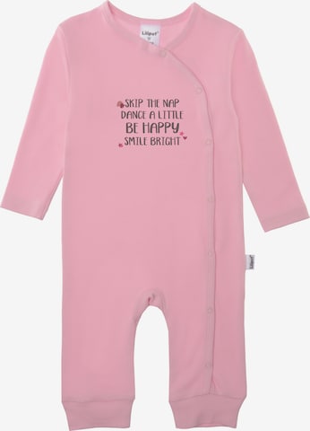LILIPUT Romper/Bodysuit 'Be Happy' in Pink: front