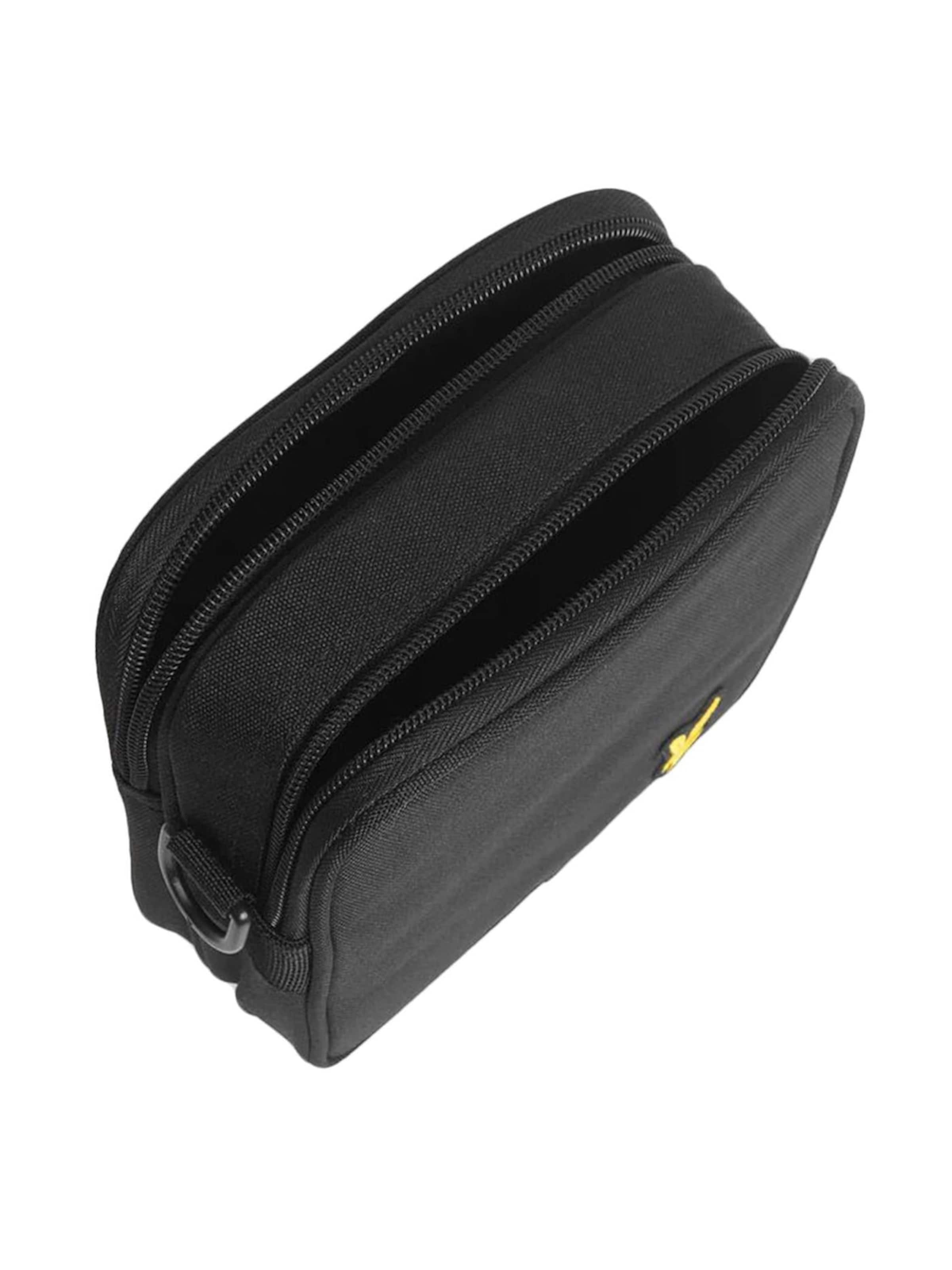 Lyle & Scott Skuldertaske 'Cross Body Bag Jet Black' i sort