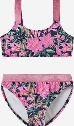 NAME IT Bustier Bikini 'NKFZERIA' värissä sininen: etupuoli