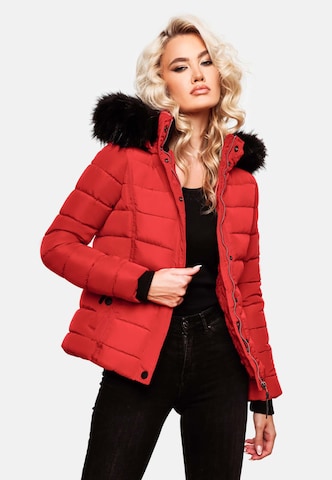 NAVAHOO - Chaqueta de invierno 'Miamor' en rojo