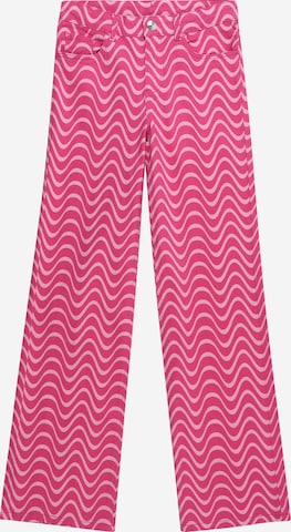 Regular Pantaloni 'AGNETE' de la KIDS ONLY pe roz: față