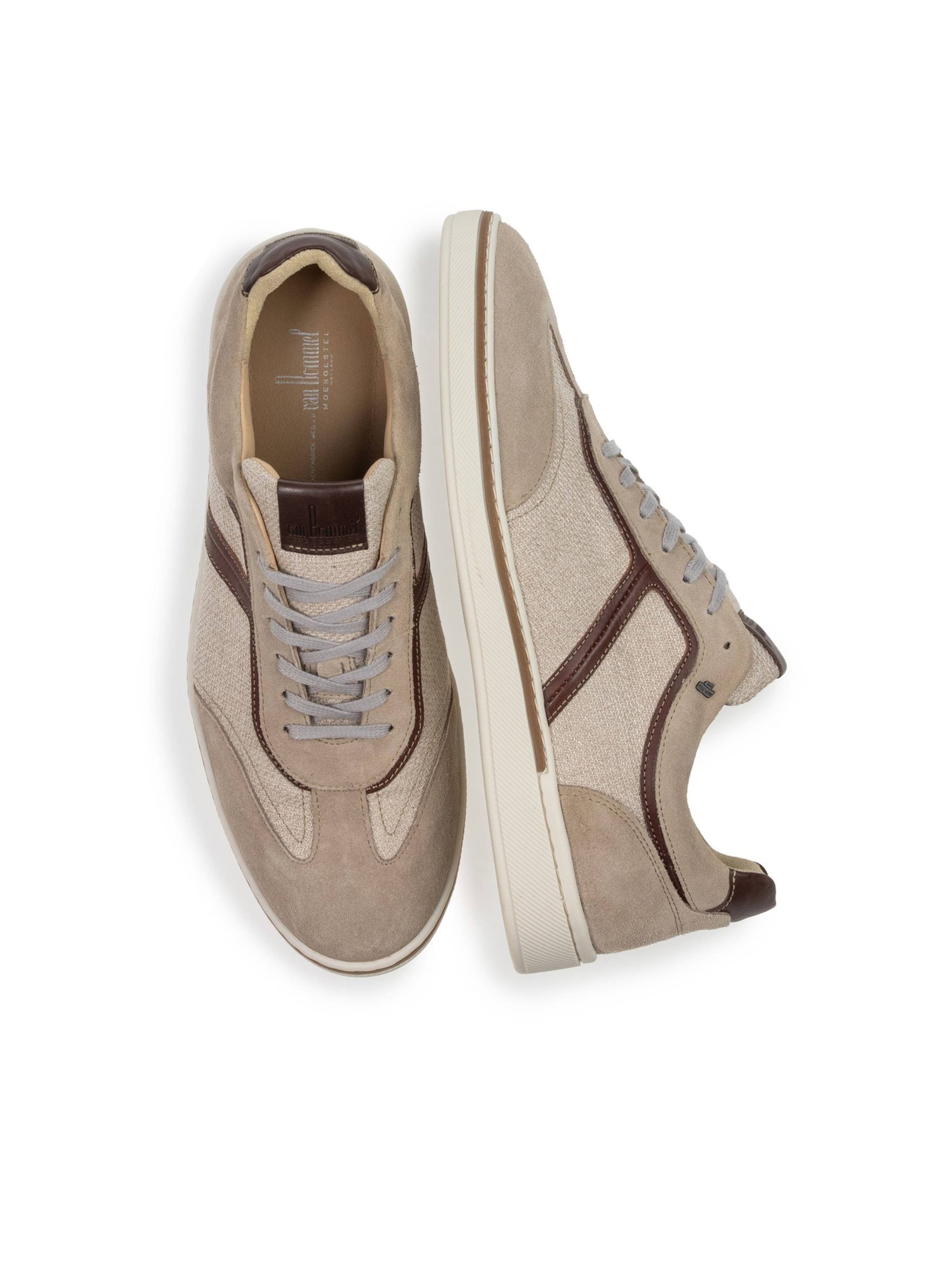 Floris van Bommel Sneakers laag 'Bora 09' in Beige