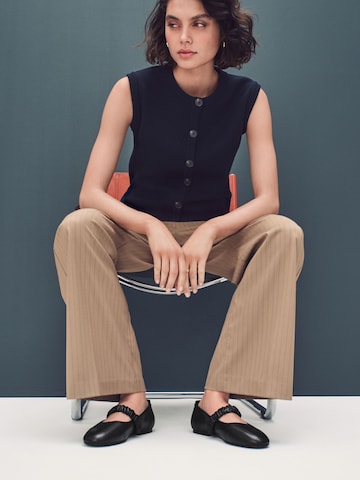 Ballerines à lanières Next en noir