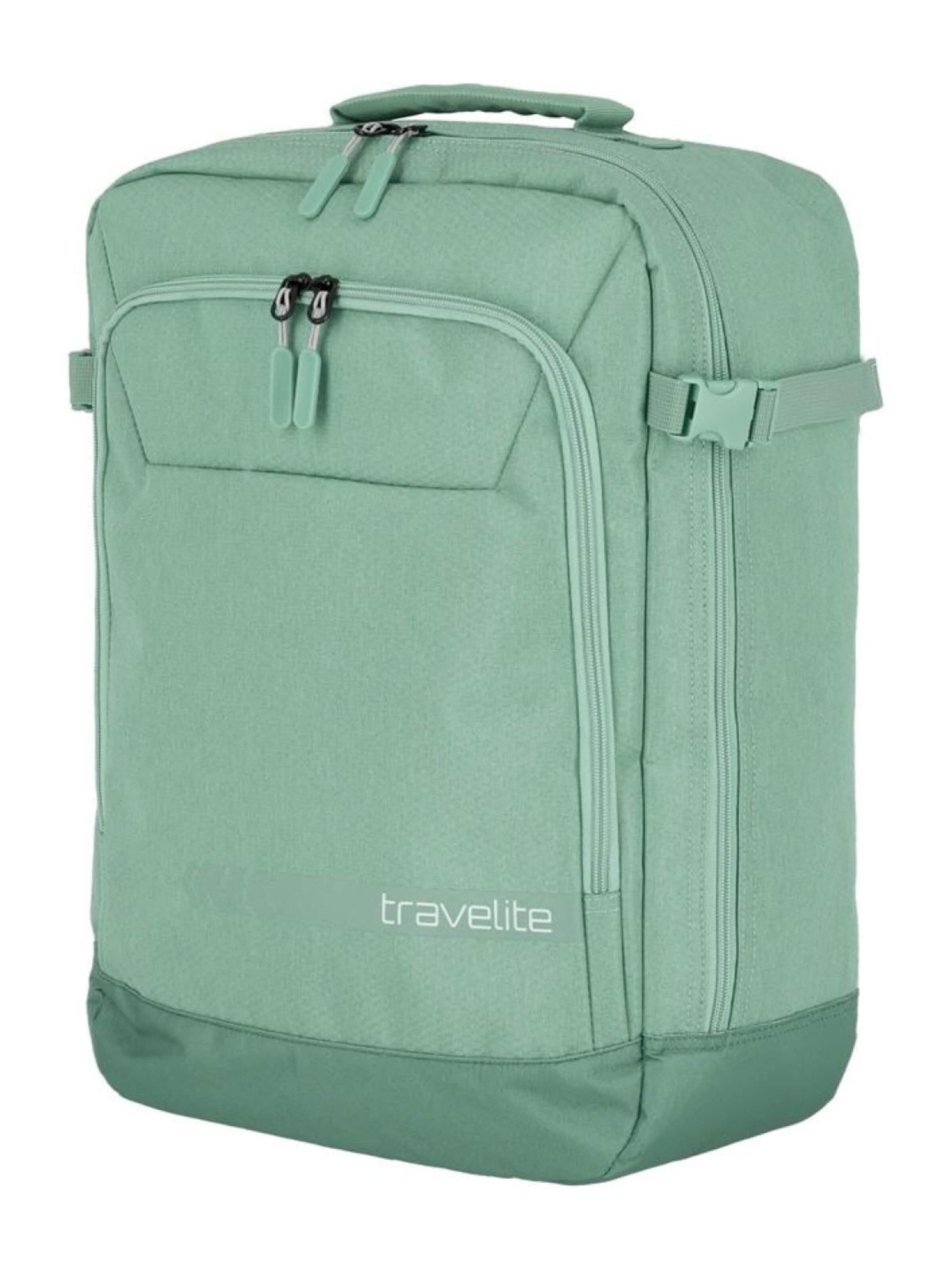 TRAVELITE - Mochila en verde: frente