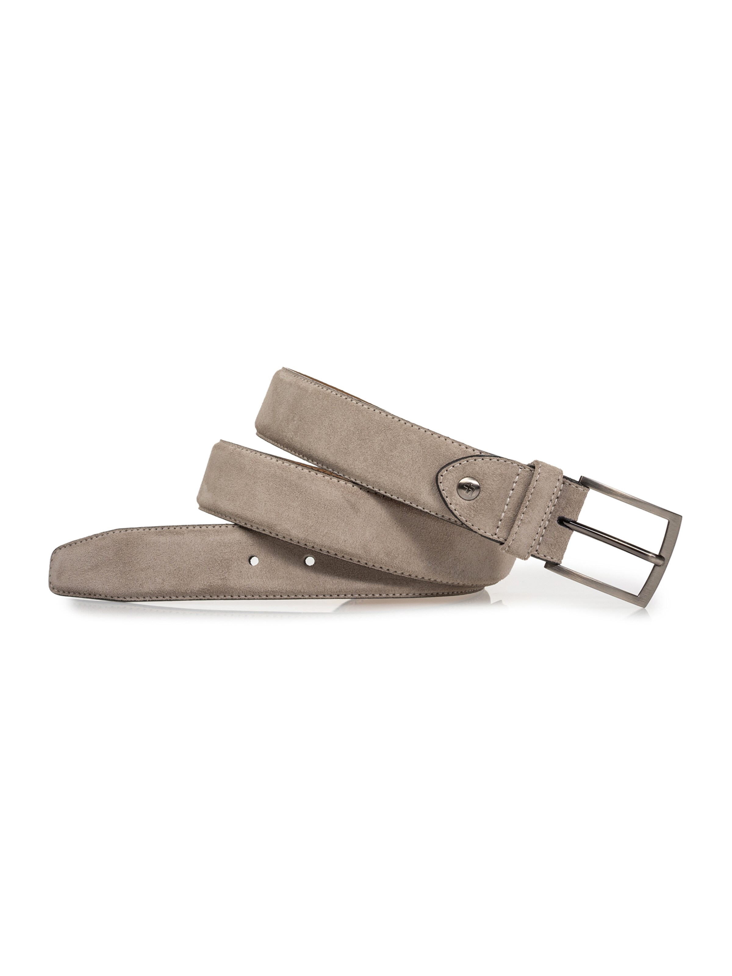 Floris van Bommel Riem 'De Belter 52' in Grijs: voorkant