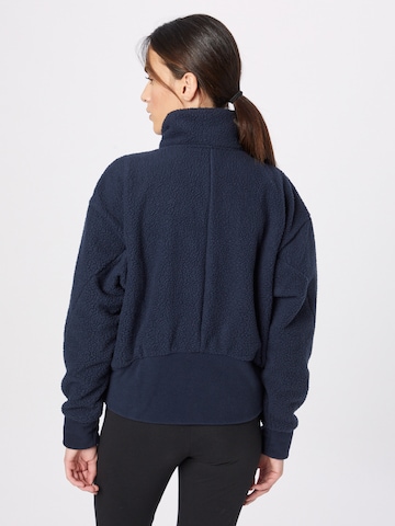 ADIDAS SPORTSWEAR Trainingsjacke 'Holidayz Sherpa' in Blau