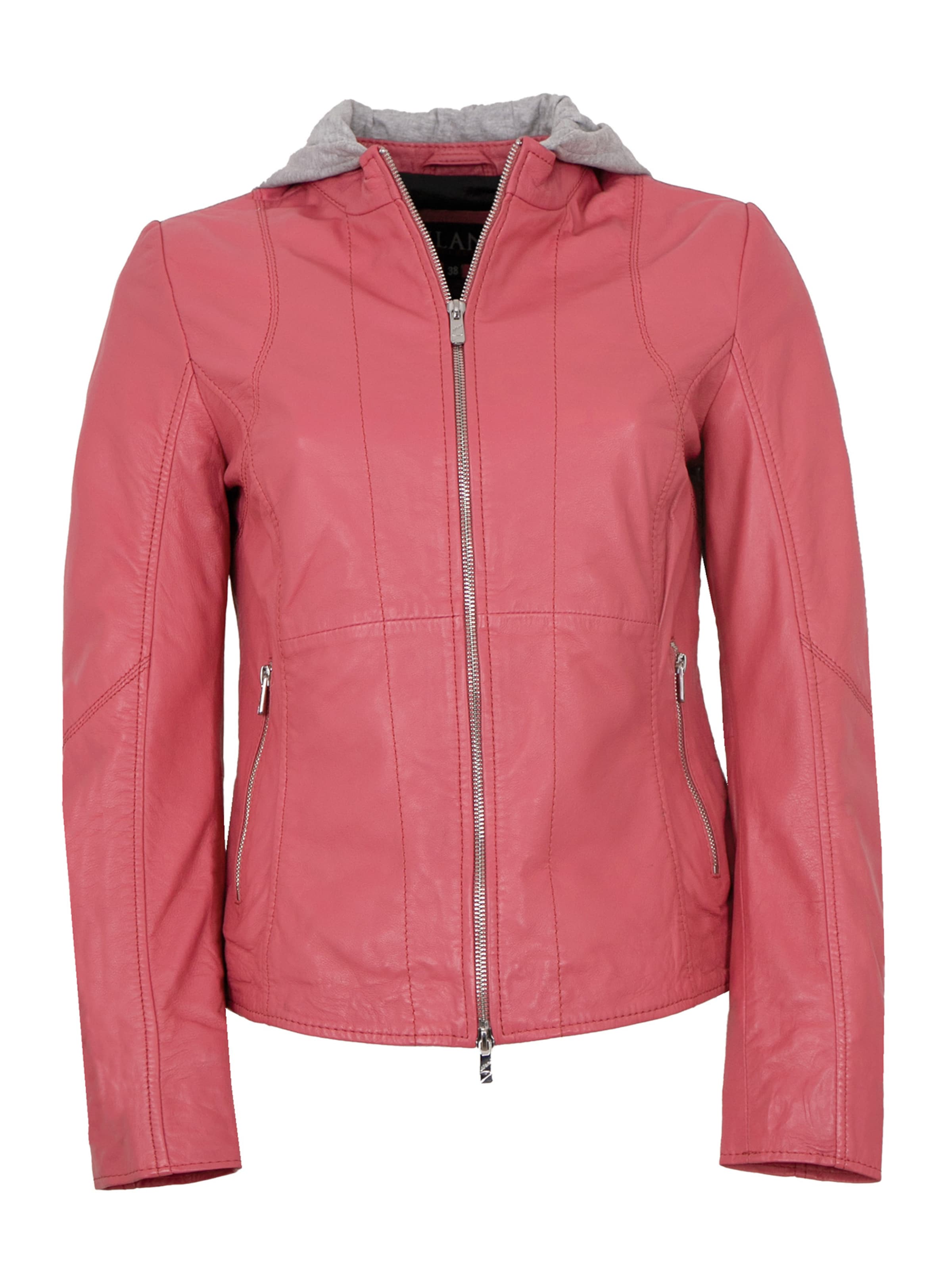 Jilani Between-Season Jacket 'Aspyn' in Orange: front