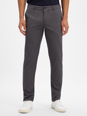 BRAX Regular Trousers in Black: front
