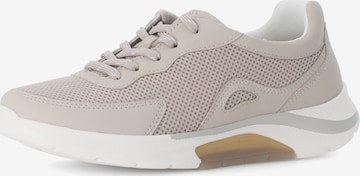 Gabor Rollingsoft Sneaker in Beige: Vorderseite