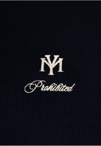 Prohibited Koszulka 'Outline' w kolorze niebieski