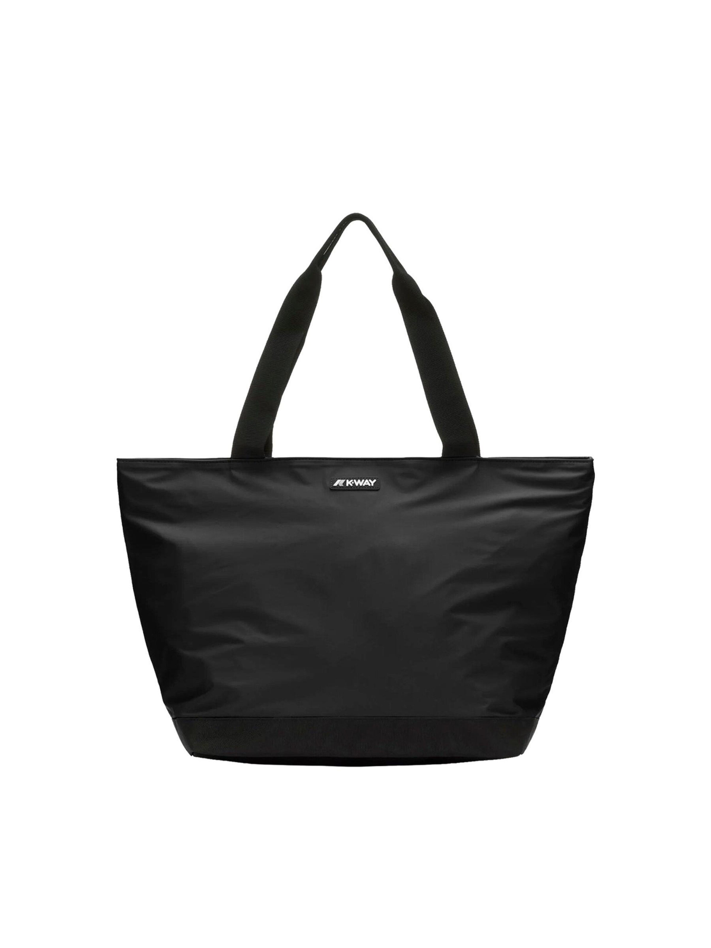 Sac à bandoulière K-Way en noir : devant