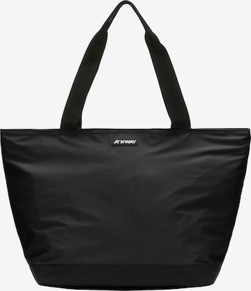 Sac à bandoulière K-Way en noir : devant