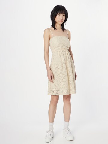 Urban Classics Jurk in Beige: voorkant