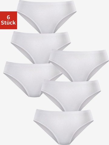 Slip di PETITE FLEUR by LASCANA in bianco: frontale