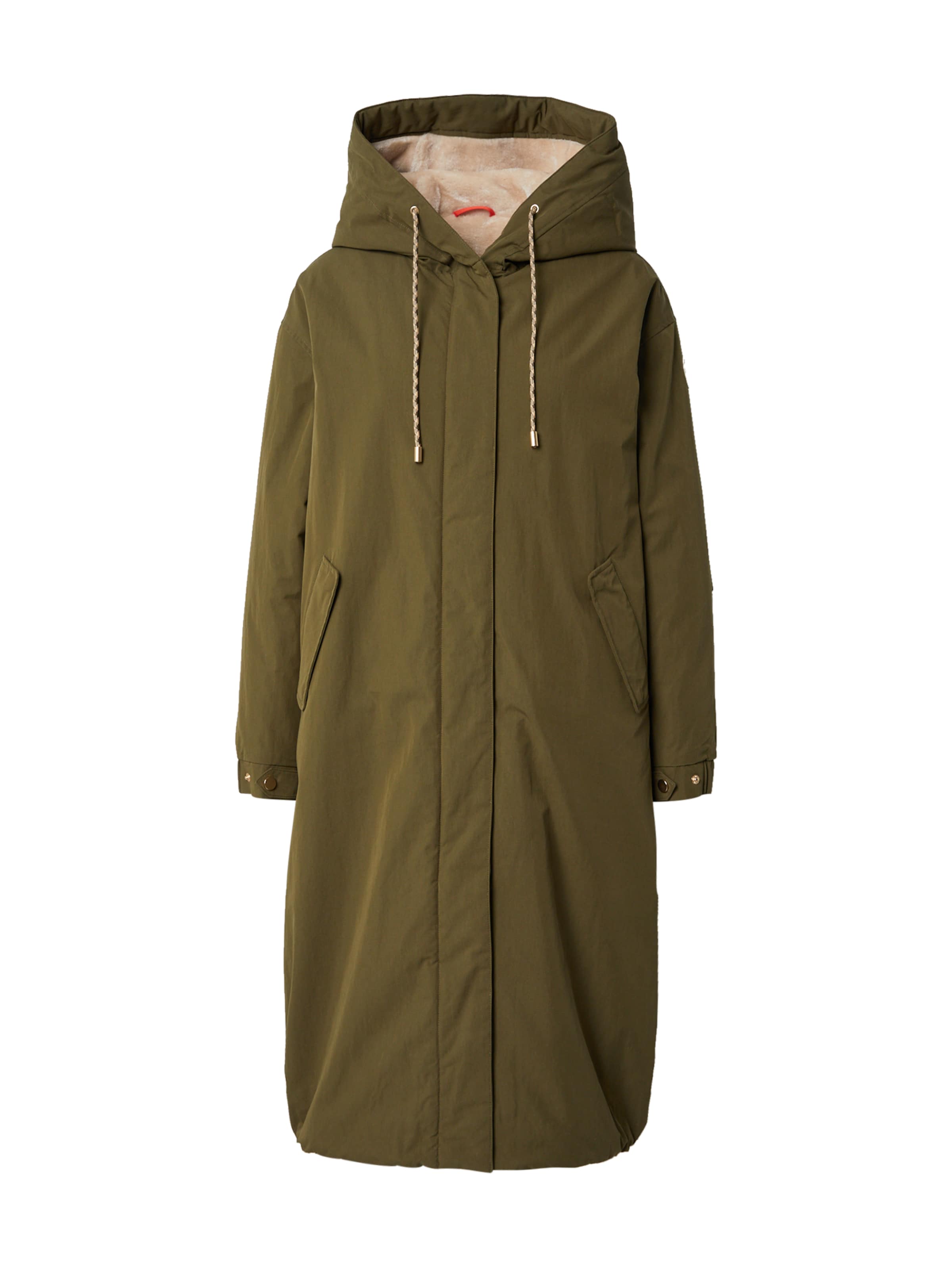 zaļš No. 1 Como Ziemas mētelis: no priekšpuses