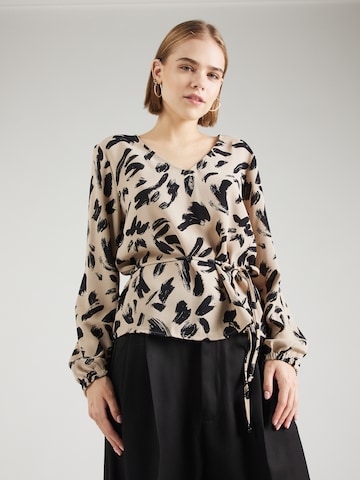 JDY Blouse 'SEFA' in Beige: voorkant