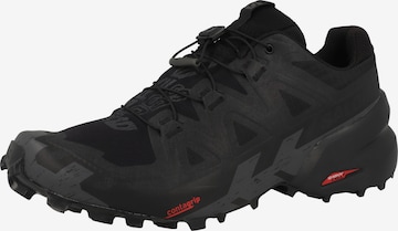 SALOMON Loopschoen 'Speedcross 6' in Zwart: voorkant