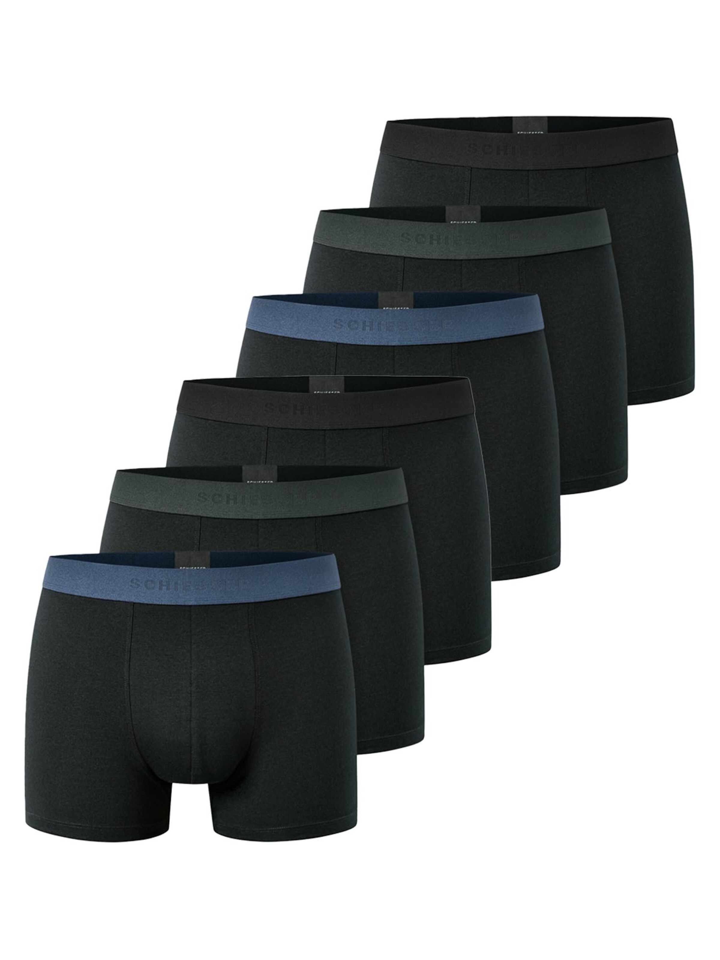 SCHIESSER Boxershorts '95/5 Cotton'‌‌ in Schwarz: Vorderseite