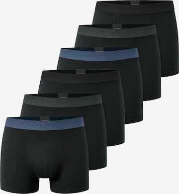 SCHIESSER Boxershorts '95/5 Cotton' in Schwarz: Vorderseite