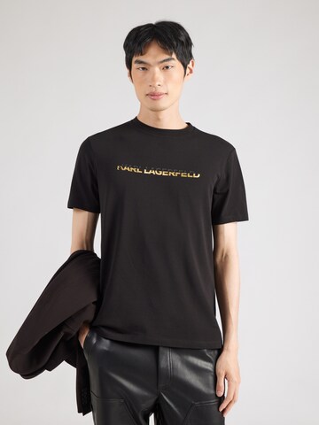 Karl Lagerfeld Футболка в Черный: спереди