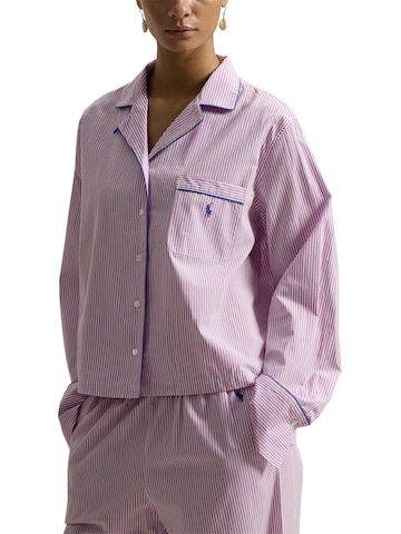 Pyjama ' Shirting Stripes ' Polo Ralph Lauren en rose