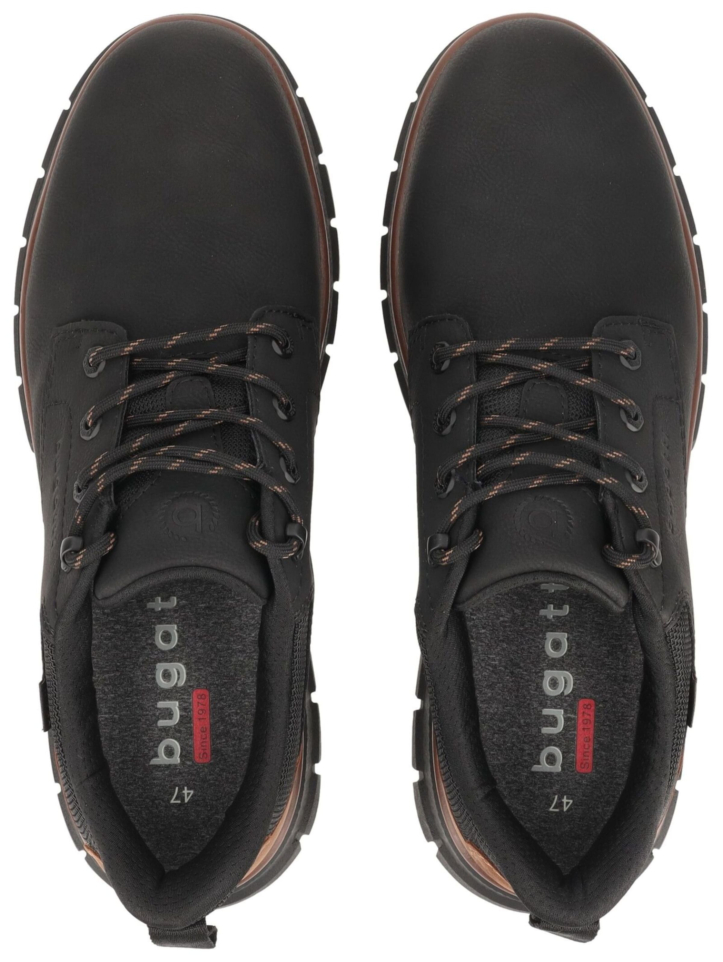 bugatti Lace-up shoe in Black