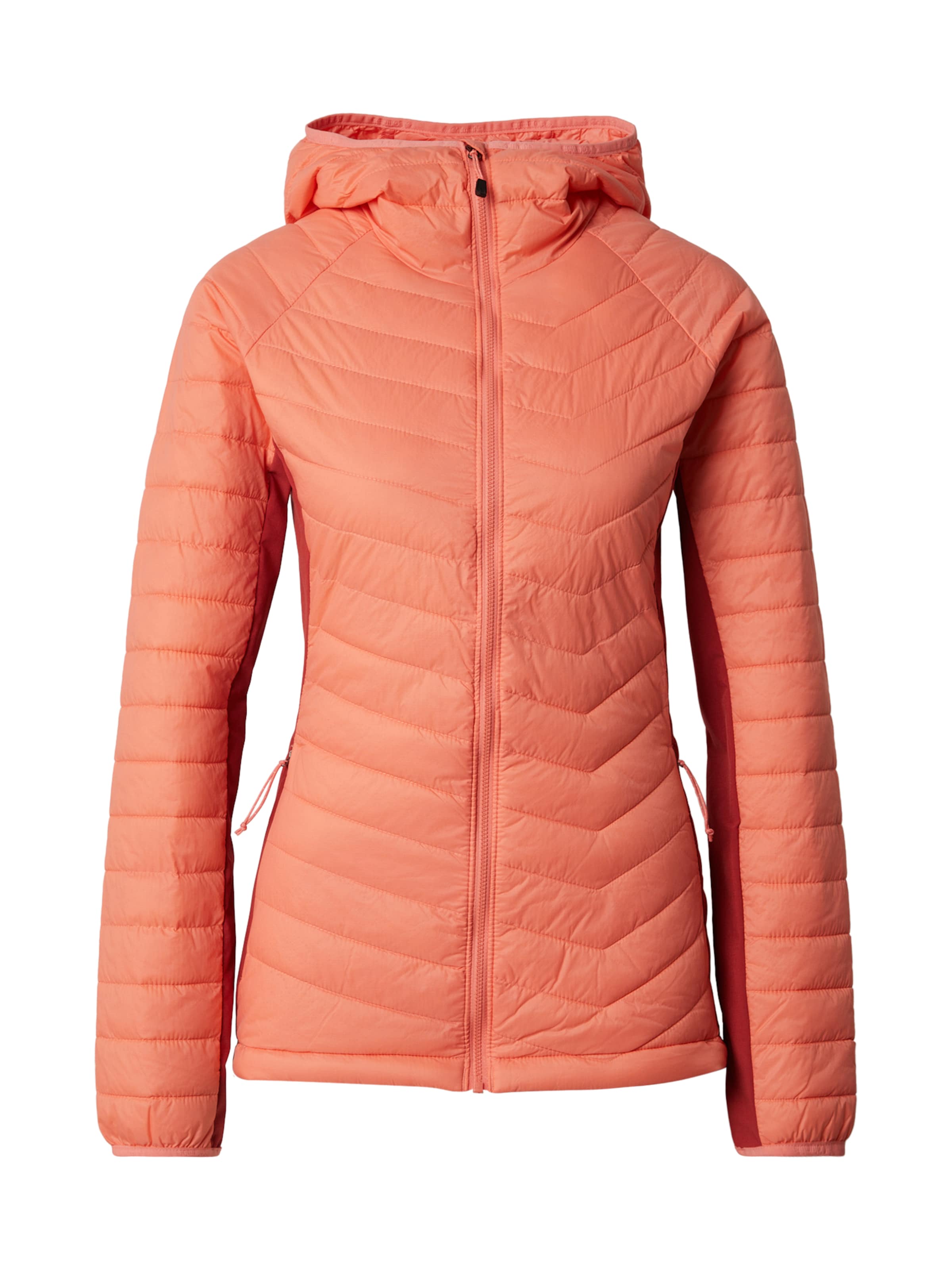 COLUMBIA Zunanja jakna 'Powder Pass™ II' | rdeča barva: sprednja stran