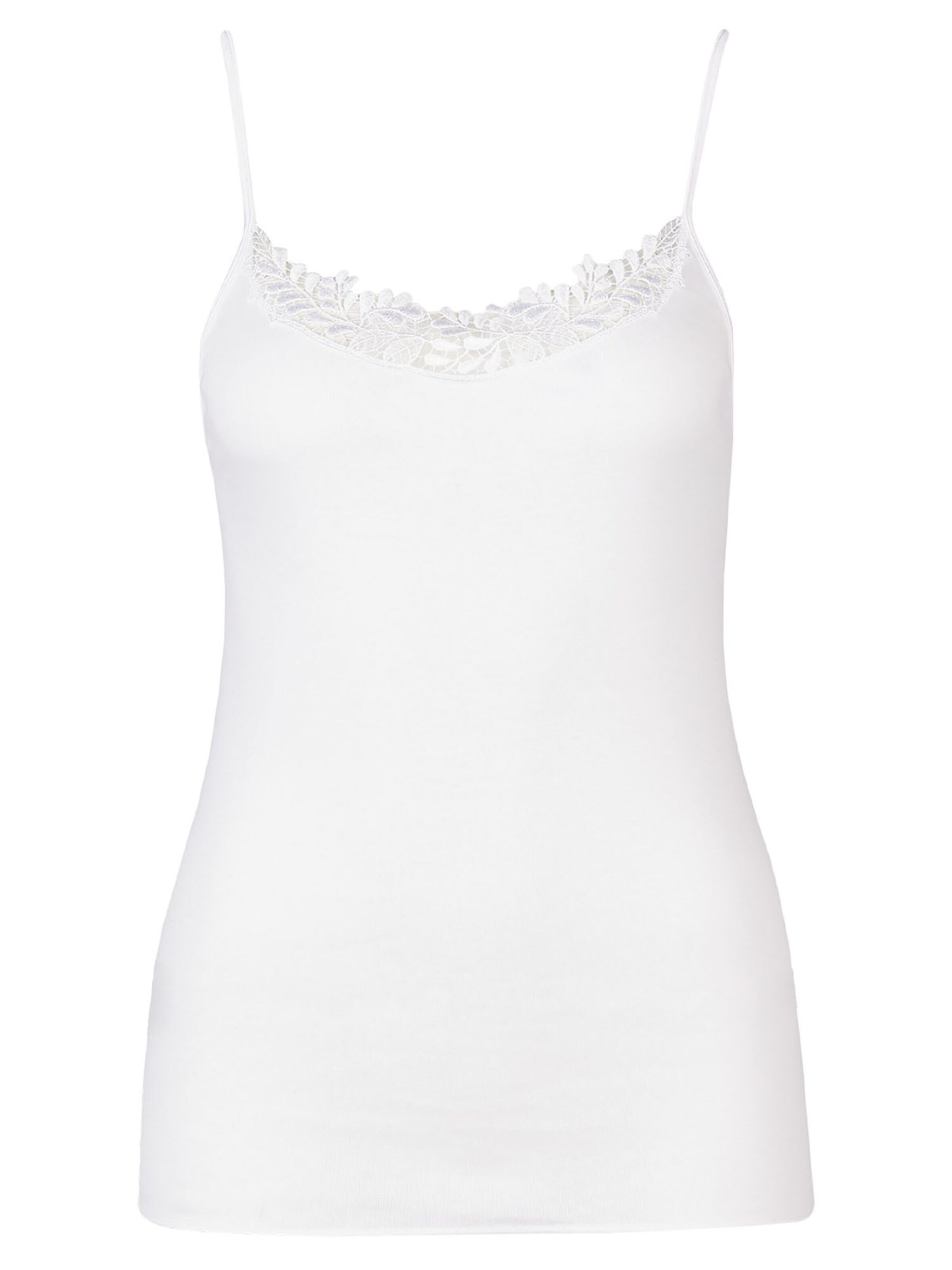 Nina von C. Undershirt 'Daily' in White: front