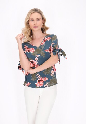 Usha - Blusa em verde: frente