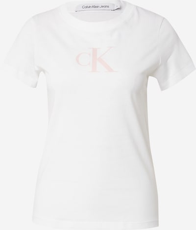 Calvin Klein Jeans T-shirt i rosa / vit, Produktvy