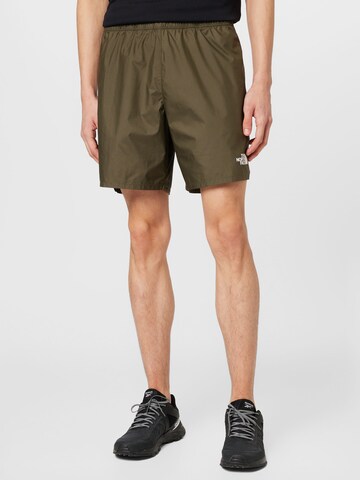 THE NORTH FACE Regular Sportshorts in Grau: predná strana