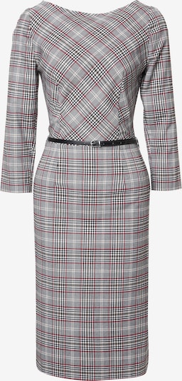 Madam-T Kleid 'Muara' in beige / grau / weinrot / schwarz / weiß, Produktansicht