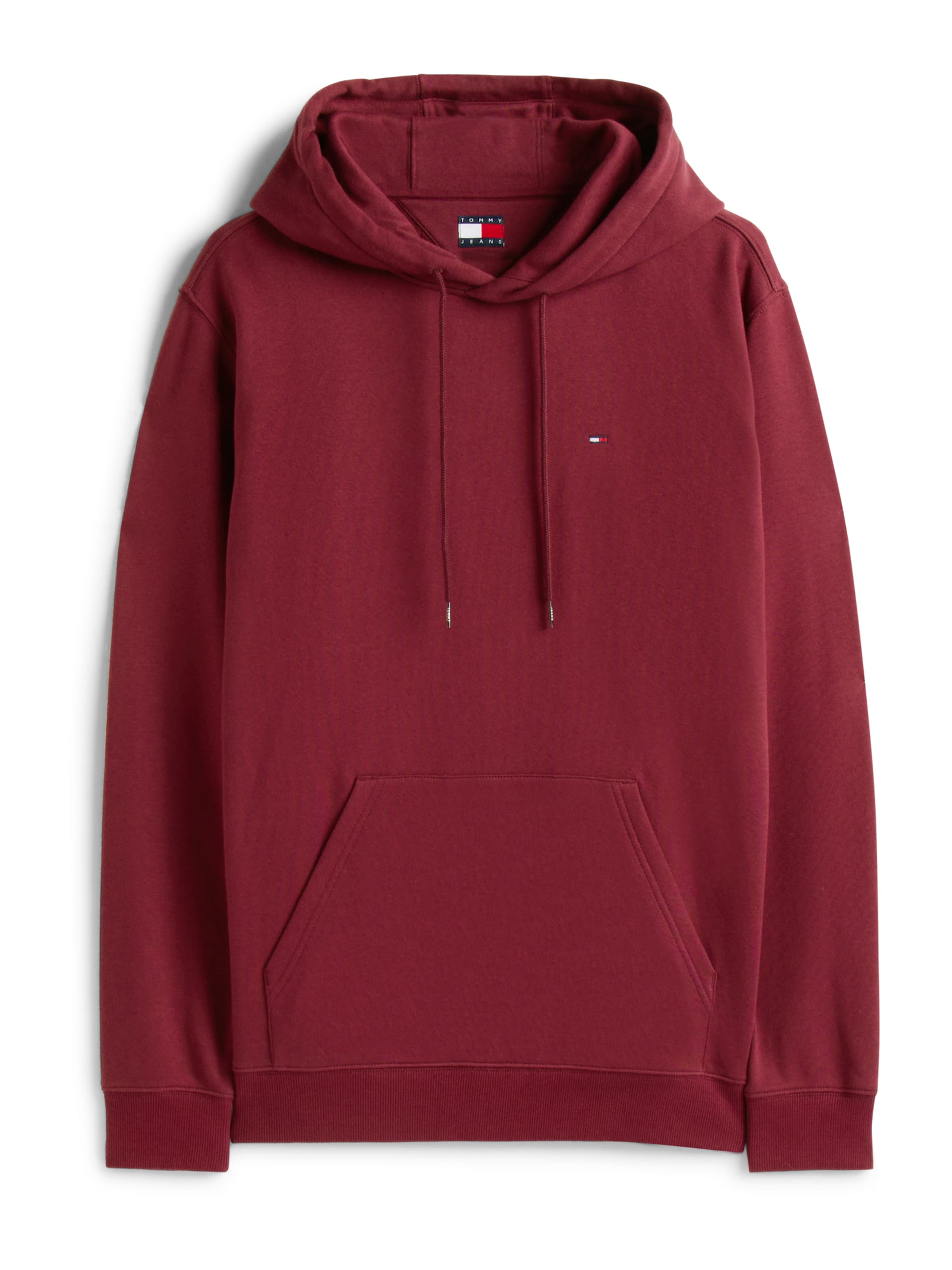 Tommy Jeans Mikina – červená: přední strana