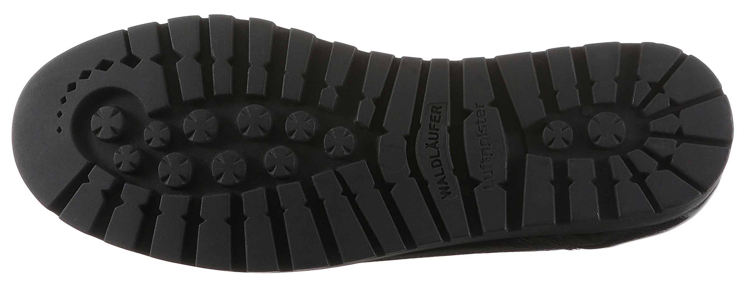 WALDLÄUFER Slipper 'Hegli' in Schwarz