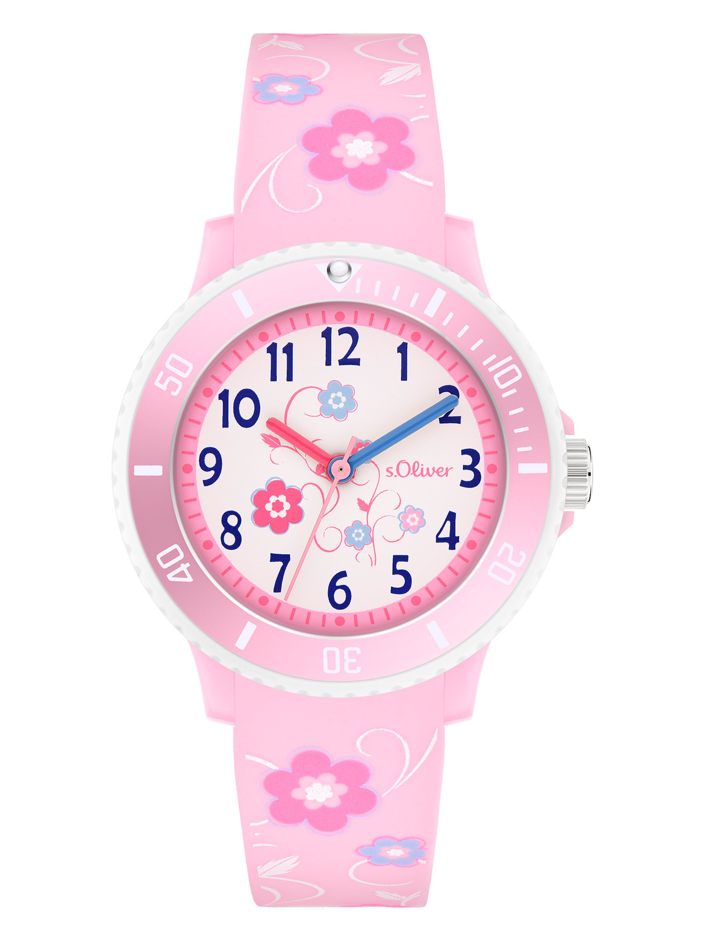 s.Oliver Watch 'The Magic Time' in Pink: front