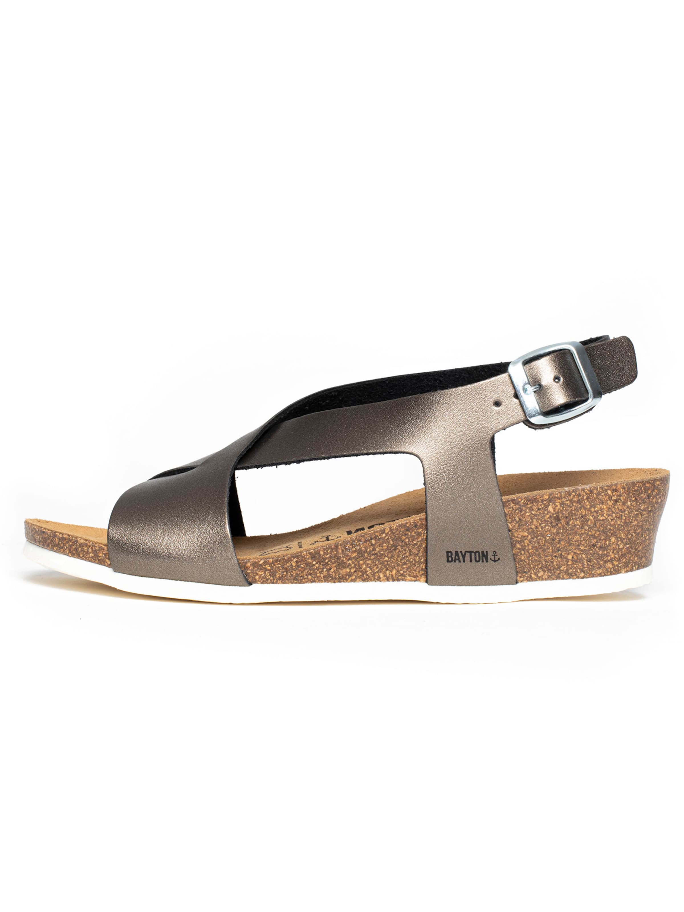 Sandalo 'Salamanque' di Bayton in grigio: frontale