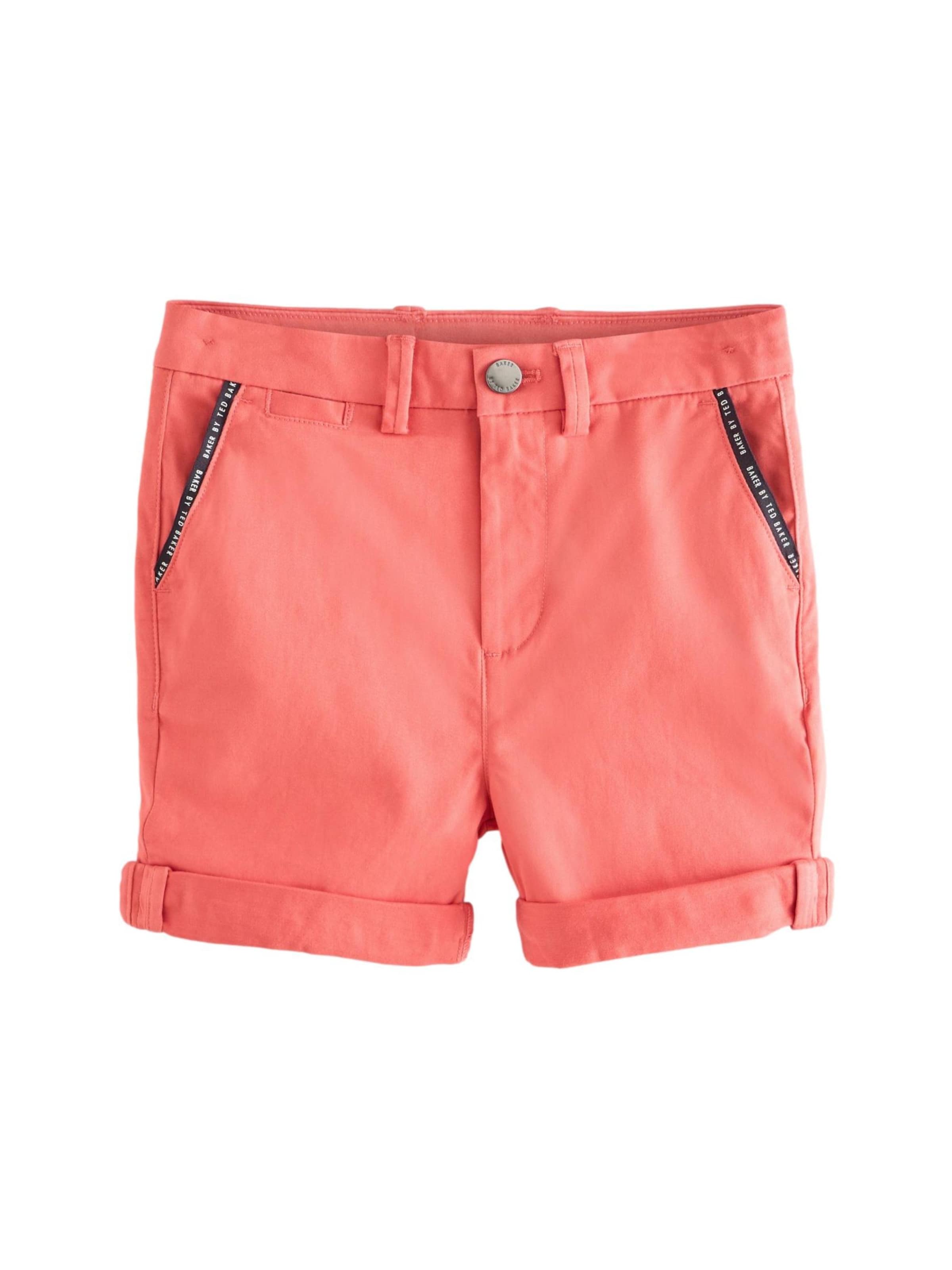 Baker by Ted Baker Regular Broek in Oranje: voorkant